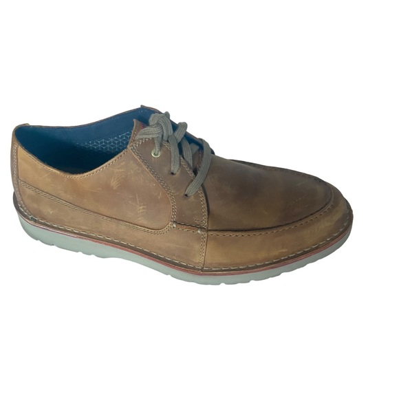 Clark’s collection brown leather shoes size 13 M (b42) - Picture 2 of 10